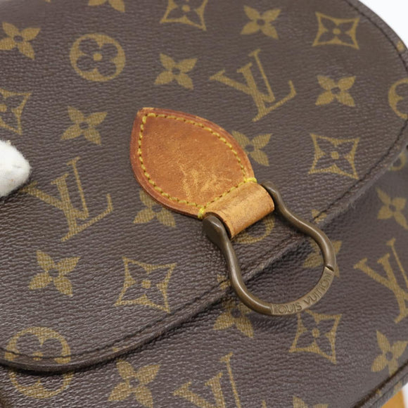 LOUIS VUITTON Monogram Saint Cloud MM Shoulder Bag M51243 LV Auth 190283