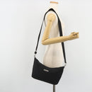 GUCCI GG Canvas Shoulder Bag Black Silver 35098 Auth 190284A-23