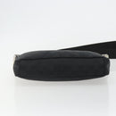 GUCCI GG Canvas Shoulder Bag Black Silver 35098 Auth 190284A-5