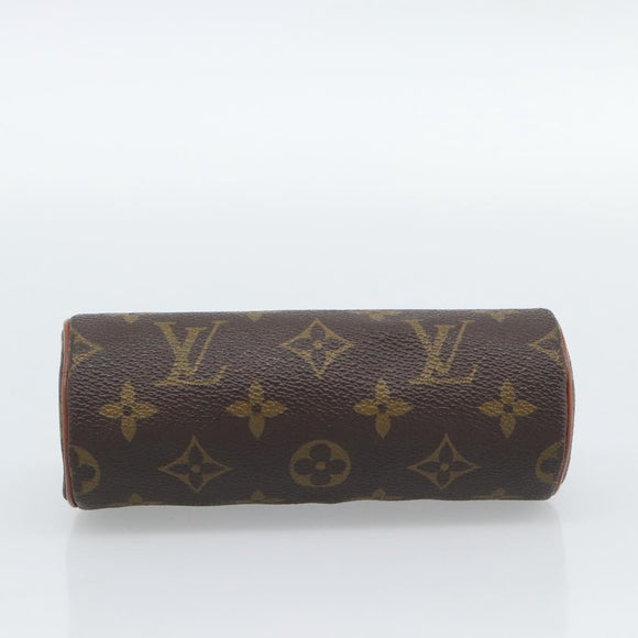 LOUIS VUITTON Monogram Papillon Pouch LV Auth 190286