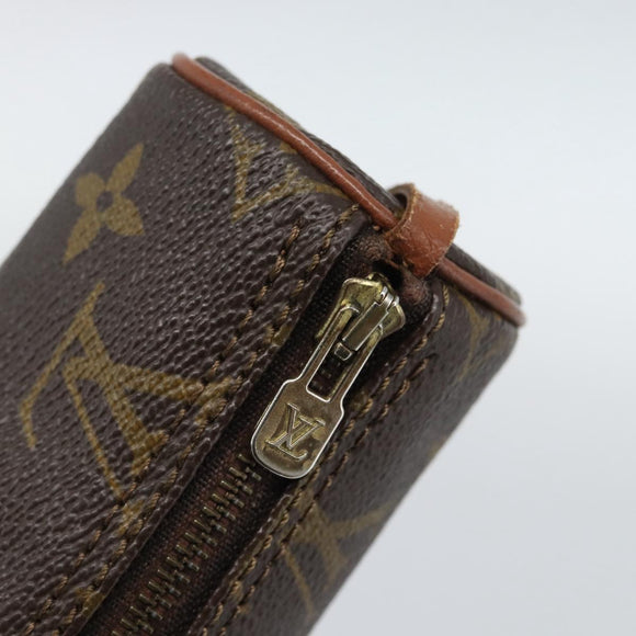 LOUIS VUITTON Monogram Papillon Pouch LV Auth 190286