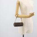 LOUIS VUITTON Monogram Papillon Pouch LV Auth 190286-20