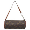 LOUIS VUITTON Monogram Papillon Pouch LV Auth 190286-13