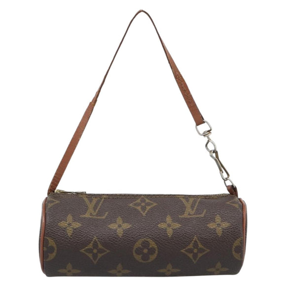 LOUIS VUITTON Monogram Papillon Pouch LV Auth 190286