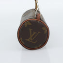 LOUIS VUITTON Monogram Papillon Pouch LV Auth 190286-4
