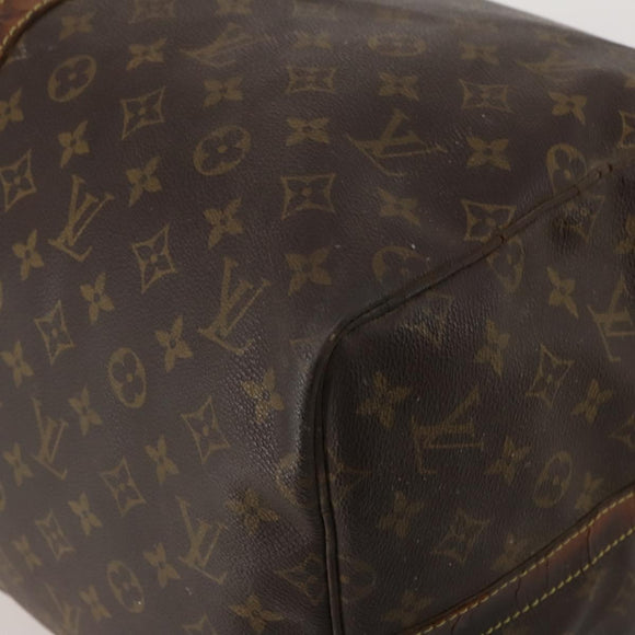 LOUIS VUITTON Monogram Keepall Bandouliere 55 Boston Bag M41414 LV Auth 190288
