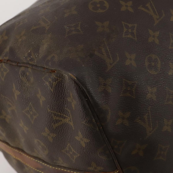 LOUIS VUITTON Monogram Keepall Bandouliere 55 Boston Bag M41414 LV Auth 190288
