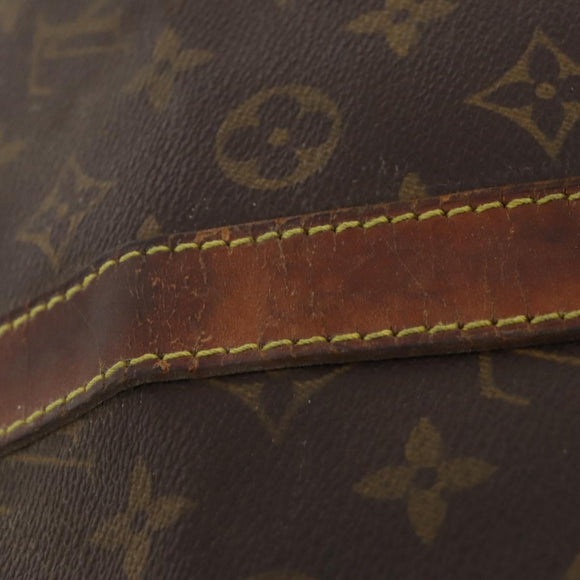 LOUIS VUITTON Monogram Keepall Bandouliere 55 Boston Bag M41414 LV Auth 190288