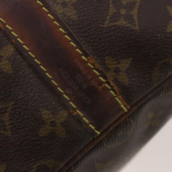 LOUIS VUITTON Monogram Keepall Bandouliere 55 Boston Bag M41414 LV Auth 190288