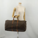 LOUIS VUITTON Monogram Keepall Bandouliere 55 Boston Bag M41414 LV Auth 190288-22