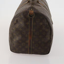 LOUIS VUITTON Monogram Keepall Bandouliere 55 Boston Bag M41414 LV Auth 190288-3