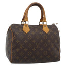 LOUIS VUITTON Monogram Speedy 25 Hand Bag M41528 LV Auth 190291-1