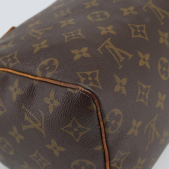 LOUIS VUITTON Monogram Speedy 25 Hand Bag M41528 LV Auth 190291