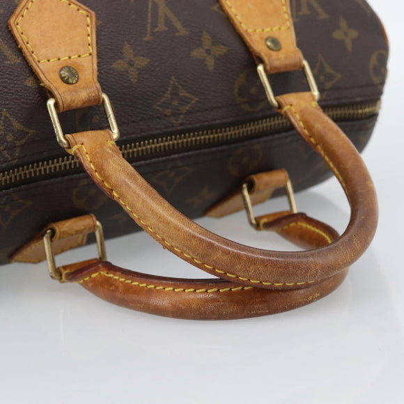 LOUIS VUITTON Monogram Speedy 25 Hand Bag M41528 LV Auth 190291