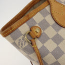 LOUIS VUITTON Damier Azur Neverfull PM Tote Bag N41362 LV Auth 190292-8