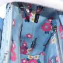 Miu Miu Hand Bag Rattan 2way Light Blue Silver Auth 190294A-22