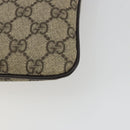 GUCCI GG Supreme Shoulder Bag PVC Beige Gold 201538 Auth 190295A-16