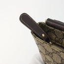 GUCCI GG Supreme Shoulder Bag PVC Beige Gold 201538 Auth 190295A-9