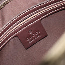 GUCCI GG Supreme Shoulder Bag PVC Beige Gold 201538 Auth 190295A-19