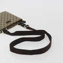 GUCCI GG Supreme Shoulder Bag PVC Beige Gold 201538 Auth 190295A-7