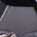 FENDI Shoulder Bag Canvas Black Gold Auth 190300-11