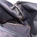 FENDI Shoulder Bag Canvas Black Gold Auth 190300-21