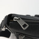 GUCCI GG Supreme Shoulder Bag PVC Black Silver 322279 Auth 190302-10