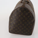 LOUIS VUITTON Monogram Keepall 50 Boston Bag M41426 LV Auth 190303-4