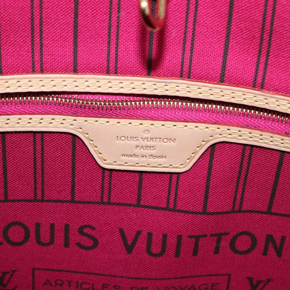 LOUIS VUITTON Monogram Neverfull MM Tote Bag M40156 LV Auth 190304SM