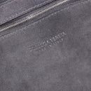 BOTTEGA VENETA Maxi INTRECCIATO Bag Leather 2way Black Silver Auth 190305-20