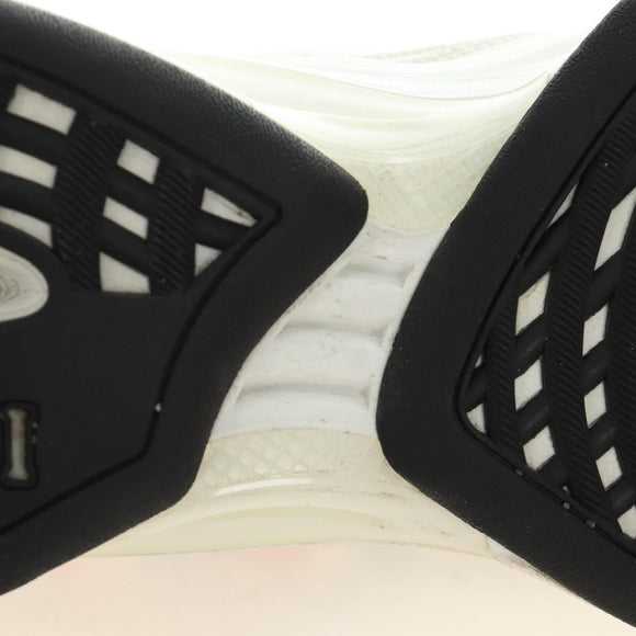 GUCCI Gucci Run Sneakers Leather White Auth 190306M
