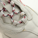 GUCCI Gucci Run Sneakers Leather White Auth 190306M-7