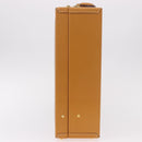 GUCCI Micro GG Supreme Attache Case Hand Bag PVC Beige Gold Auth 190309-5