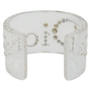 Christian Dior Bangle plastic Clear Auth 190314-3