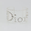 Christian Dior Bangle plastic Clear Auth 190314-7