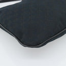 GUCCI GG Canvas Shoulder Bag Black Gold 169947 Auth 190317A-14