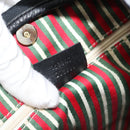 GUCCI GG Canvas Shoulder Bag Black Gold 169947 Auth 190317A-12