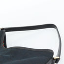 GUCCI GG Canvas Shoulder Bag Black Gold 169947 Auth 190317A-8