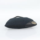 GUCCI GG Canvas Shoulder Bag Black Gold 169947 Auth 190317A-5