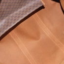 CELINE Macadam Canvas Boston Bag PVC Leather Brown Gold Auth 190319-12