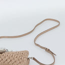 Miu Miu Matelasse Chain Shoulder Bag Leather 2way Pink Silver Auth 190321A-11