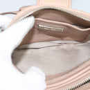 Miu Miu Matelasse Chain Shoulder Bag Leather 2way Pink Silver Auth 190321A-21