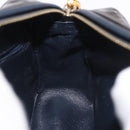CHANEL Matelasse Chain Shoulder Bag Patent Leather Black Gold CC Auth 190323-20