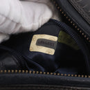 CHANEL Matelasse Chain Shoulder Bag Patent Leather Black Gold CC Auth 190323-11