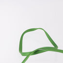 CELINE Shoulder Bag Satin Green Gold Auth 190325-8