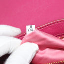 Miu Miu Shoulder Bag Leather Pink Gold Auth 190333A-12