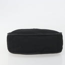 PRADA Shoulder Bag Nylon Black Silver Auth 190337A-5