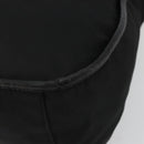 PRADA Shoulder Bag Nylon Black Silver Auth 190337A-9
