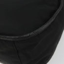 PRADA Shoulder Bag Nylon Black Silver Auth 190337A-16