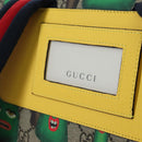 GUCCI GG Supreme Children's Sherry Line Backpack PVC Beige 410791 Auth 190338SAM-18